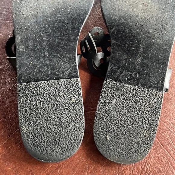 Ancient Greek Sandals Black Sandal - Picture 14 of 14